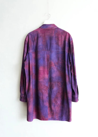 Unique Leather Shirt by Yohji Yamamoto