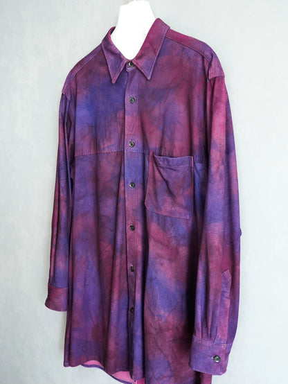 Unique Leather Shirt by Yohji Yamamoto