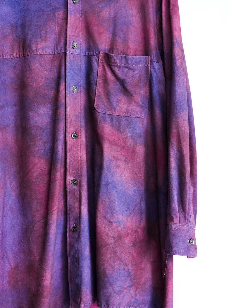 Unique Leather Shirt by Yohji Yamamoto