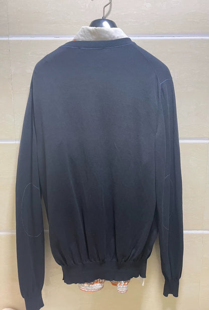 Ermenegildo Zegna Knitted Cardigan Black