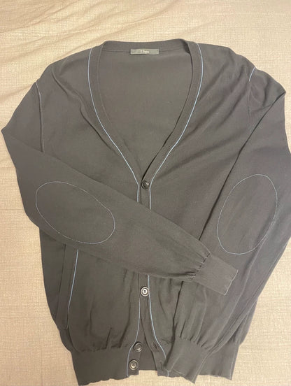 Ermenegildo Zegna Knitted Cardigan Black