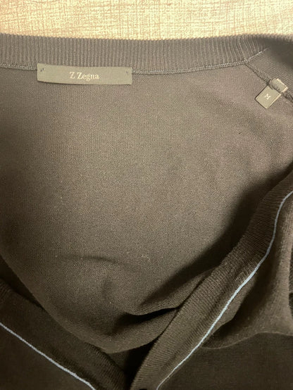 Ermenegildo Zegna Knitted Cardigan Black