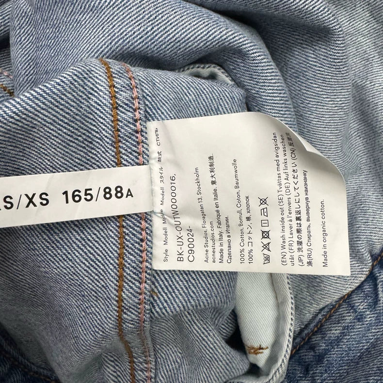 Acne Studios Washed Denim Jacket-yf