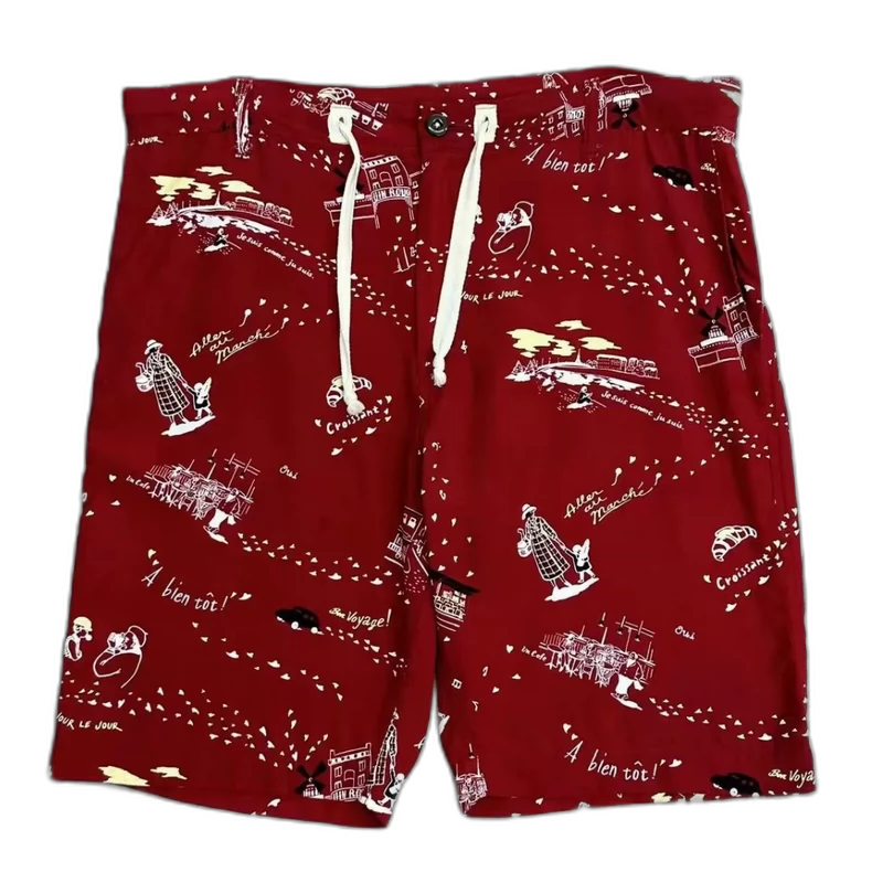 Porter Classic Hawaiian Shorts for Summer