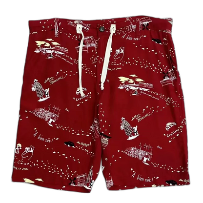 Porter Classic Hawaiian Shorts for Summer