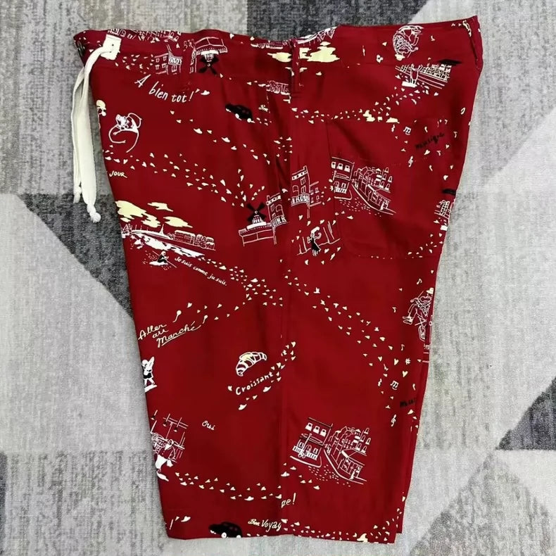 Porter Classic Hawaiian Shorts for Summer