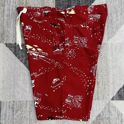 Porter Classic Hawaiian Shorts for Summer