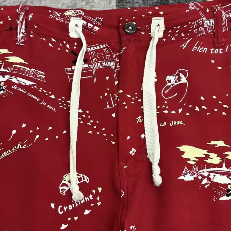 Porter Classic Hawaiian Shorts for Summer