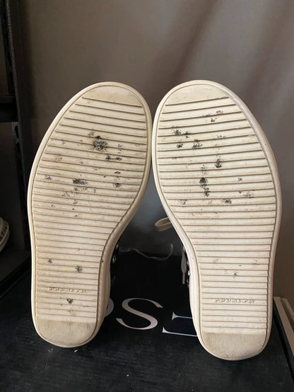 Rick Owens diffusion line silk-like upper high-top canvas shoes-yf