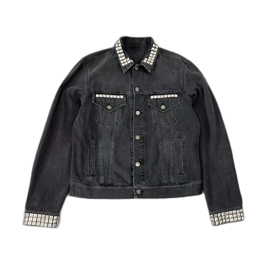 Gucci Studded Tiger Denim Jacket