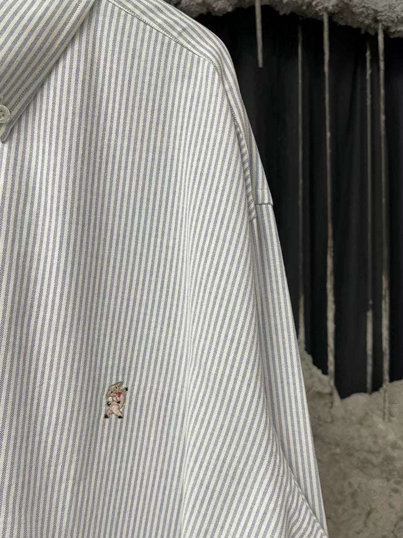 Gucci Striped Long Sleeve Shirt