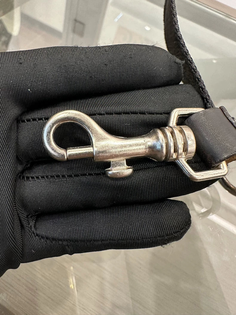 Classic Chanel Double C Black Belt