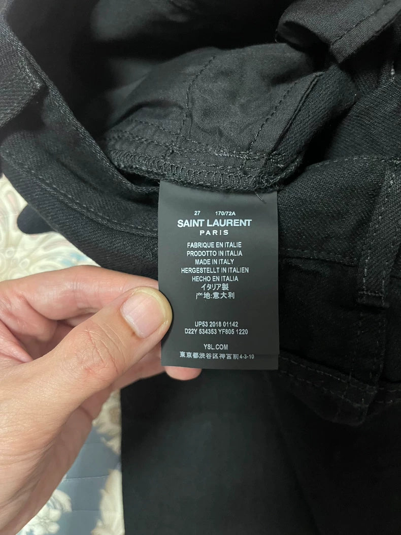 Saint Laurent D18 Slim Fit Jeans