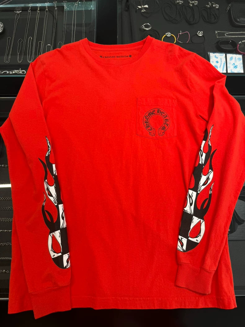 Chrome Hearts Matty Red Racing Longsleeve-yf
