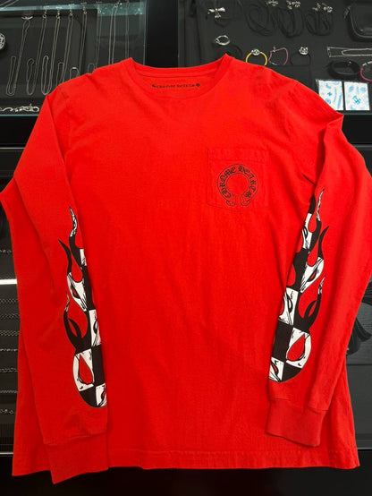 Chrome Hearts Matty Red Racing Longsleeve-yf