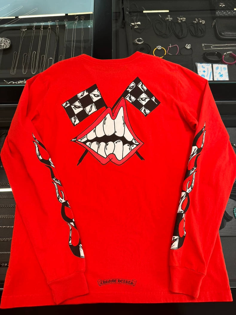 Chrome Hearts Matty Red Racing Longsleeve-yf
