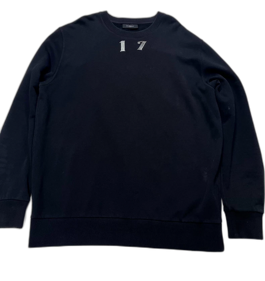 Givenchy Black 17 Sweatshirt Size S
