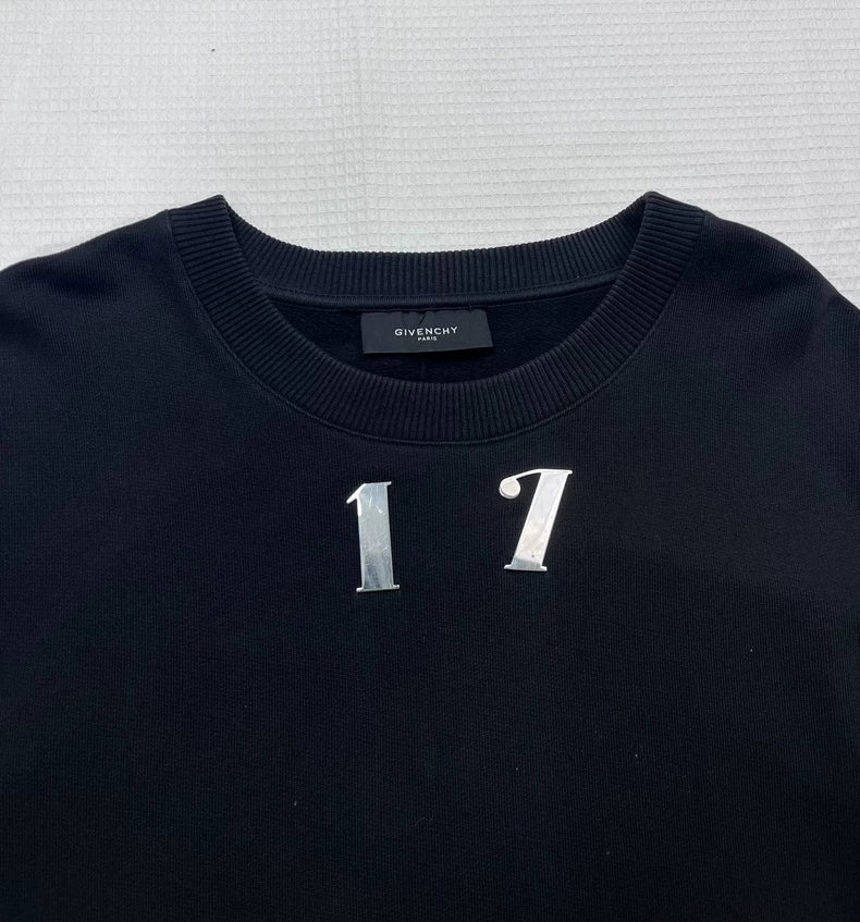 Givenchy Black 17 Sweatshirt Size S