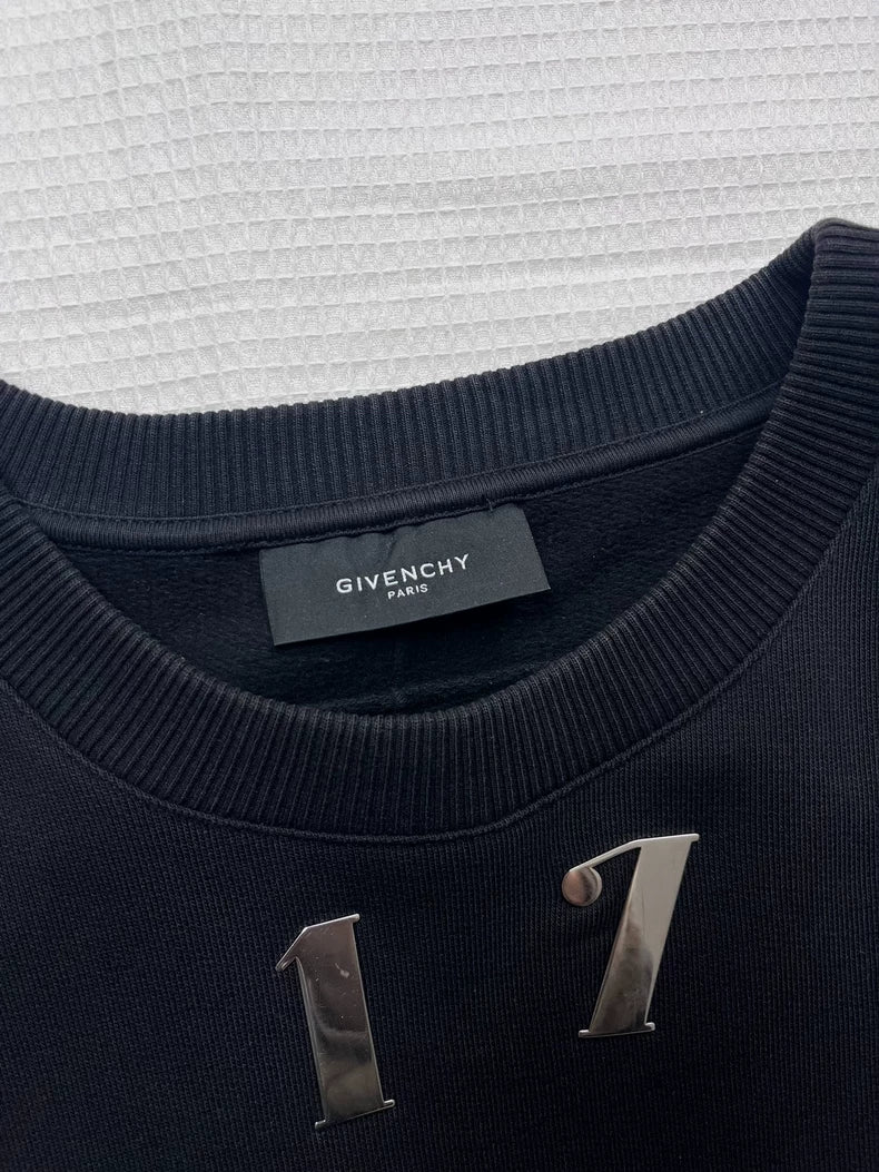 Givenchy Black 17 Sweatshirt Size S