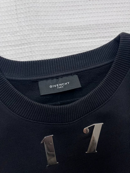 Givenchy Black 17 Sweatshirt Size S