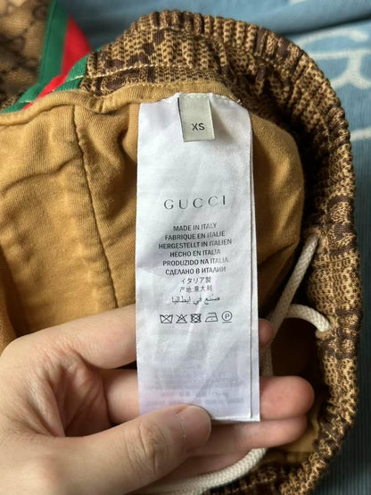 Gucci All Over Print Sports Pants