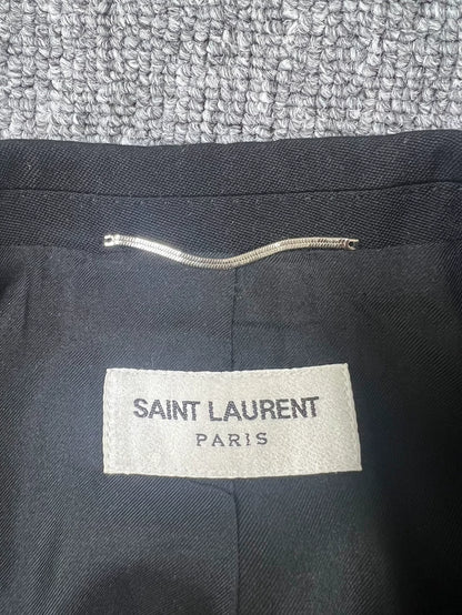 Saint Laurent Black Smoking Jacket