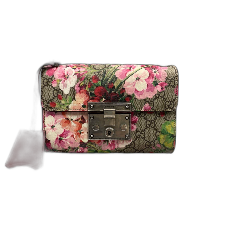 Gucci Floral Chain Shoulder Bag