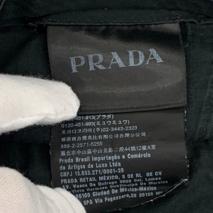 Prada Black Casual Denim Pants