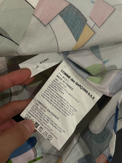 KAWS CDG Collaborative Button-Up Shirt