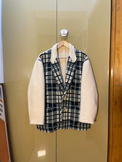 Comme des Garcons 80s Plaid Blazer