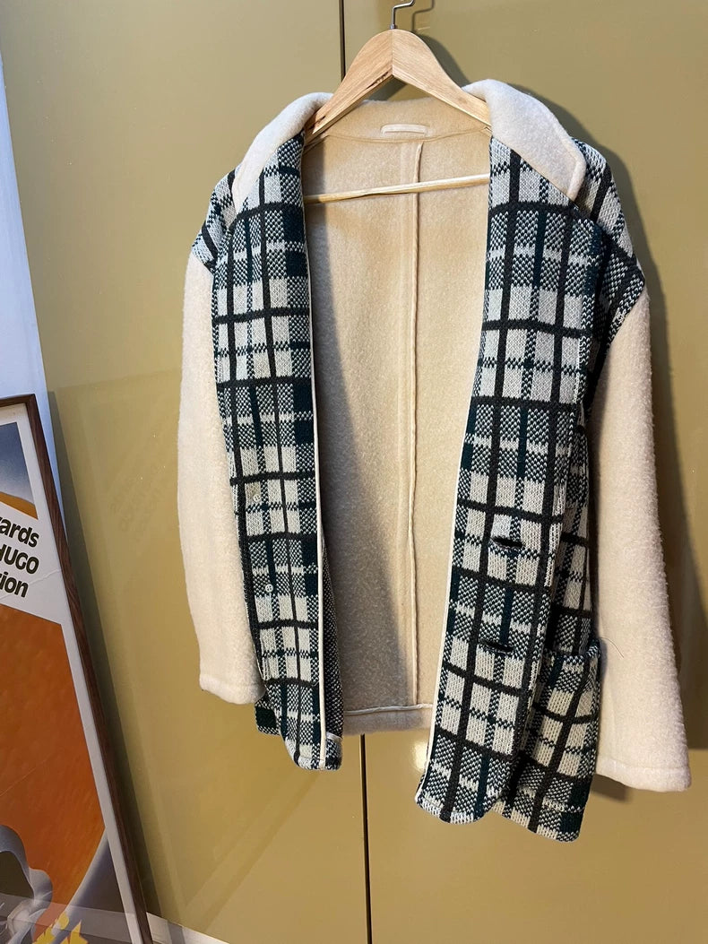 Comme des Garcons 80s Plaid Blazer