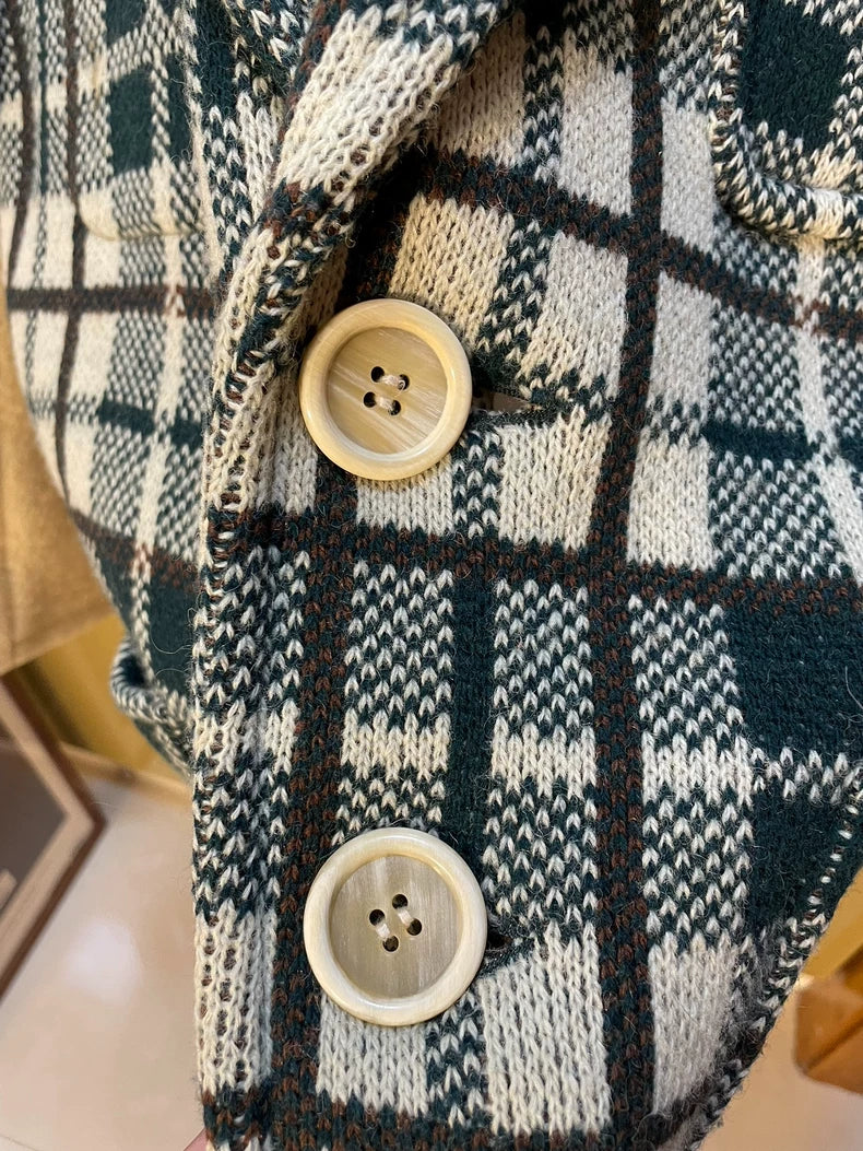 Comme des Garcons 80s Plaid Blazer