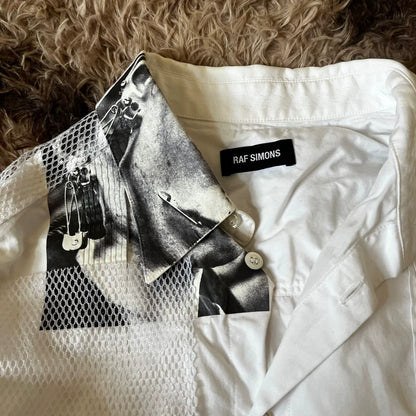 Rafsimons 2019ss Face Print Shirt