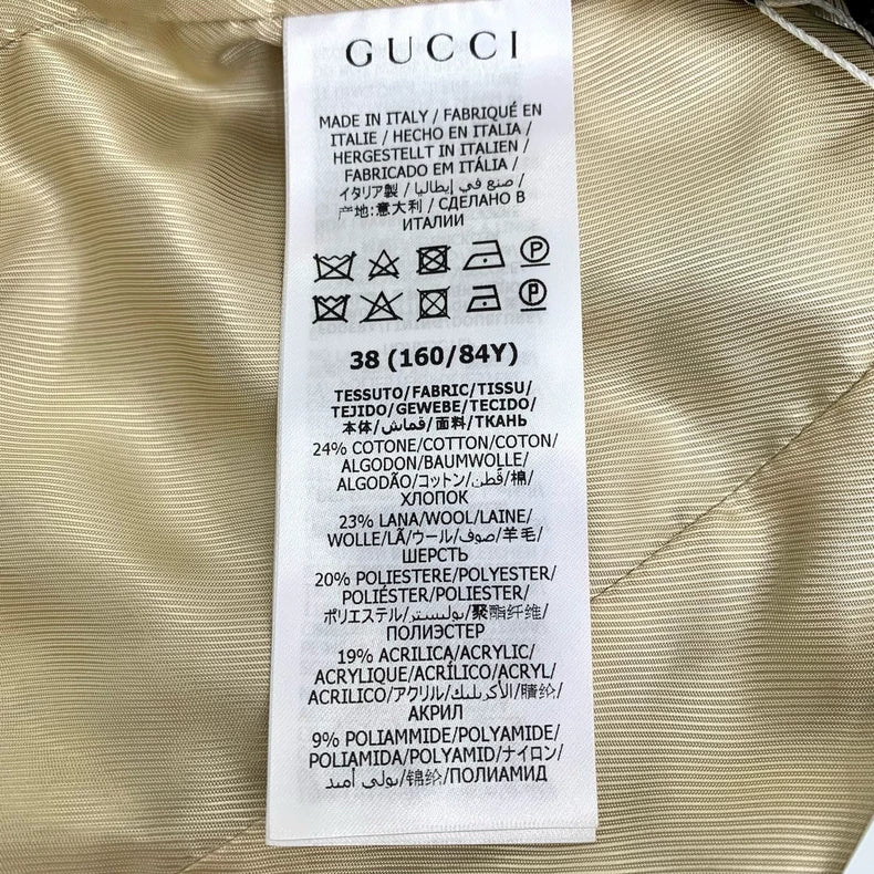 Gucci Colorful Tweed Button-Up Jacket