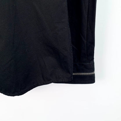 Givenchy Black Long Sleeve Cotton Shirt