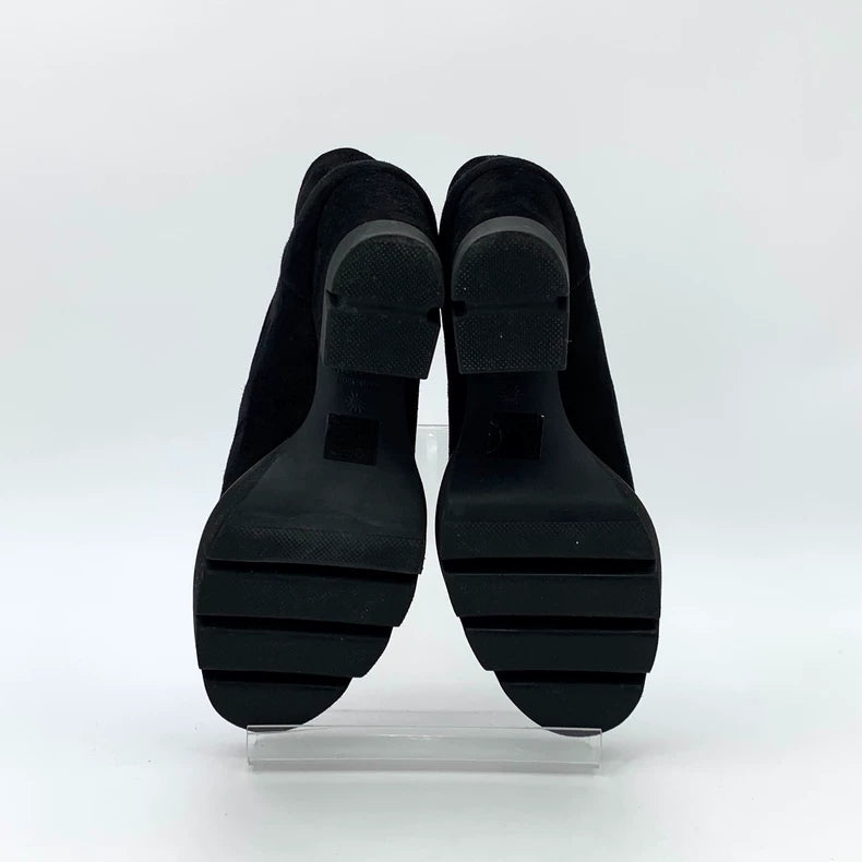 Stuart Weitzman Black Heeled Ankle Boots