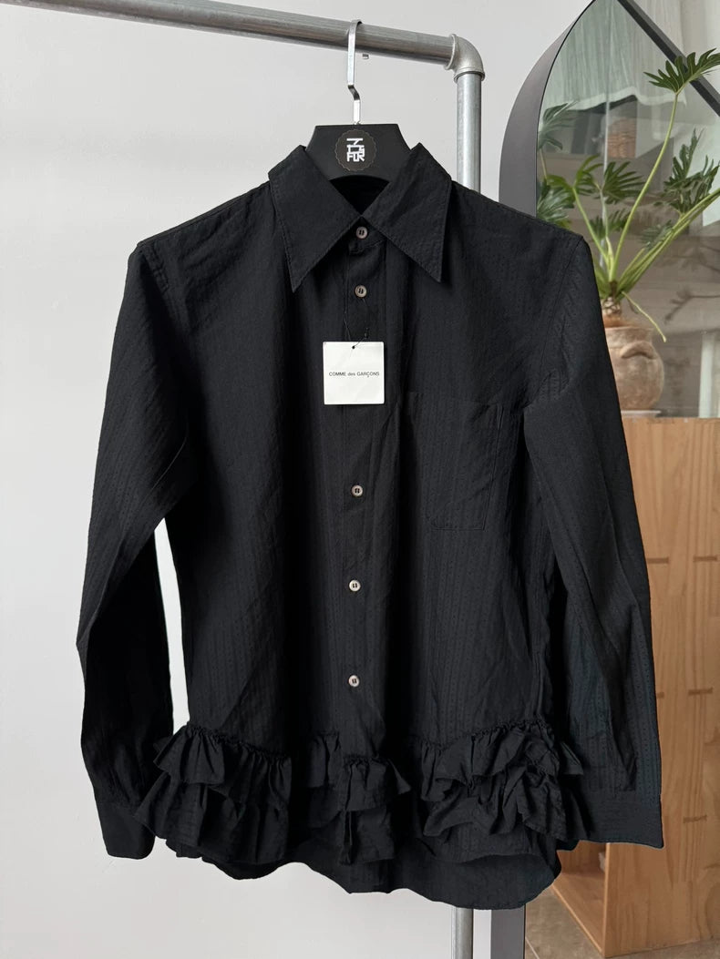 COMME DES GARCONS HOMME PLUS SS14 Ruffled Shirt