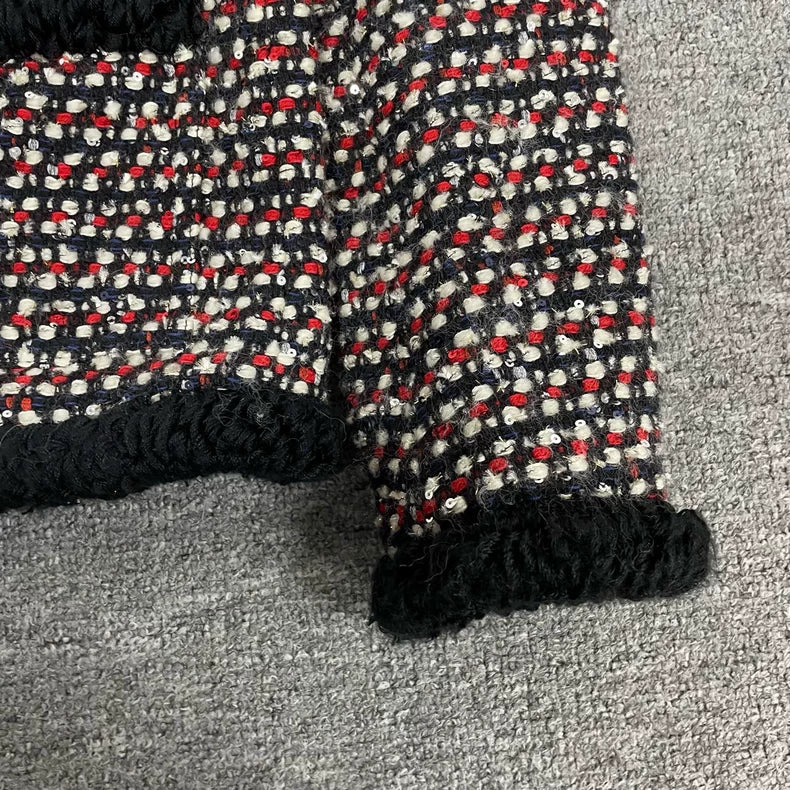 Gucci Sequin Woven Tweed Jacket