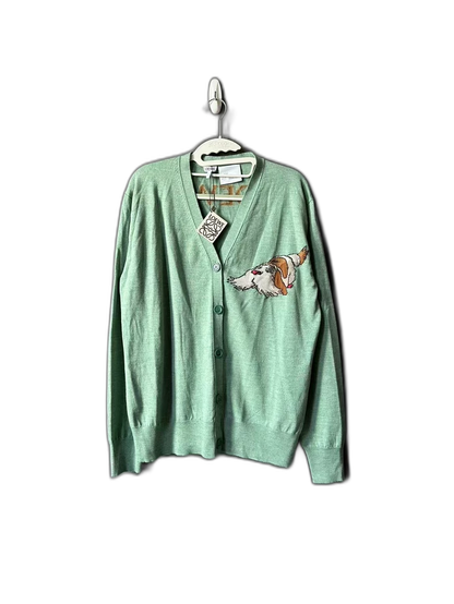Loewe Green Cardigan from Howl's Moving Castle