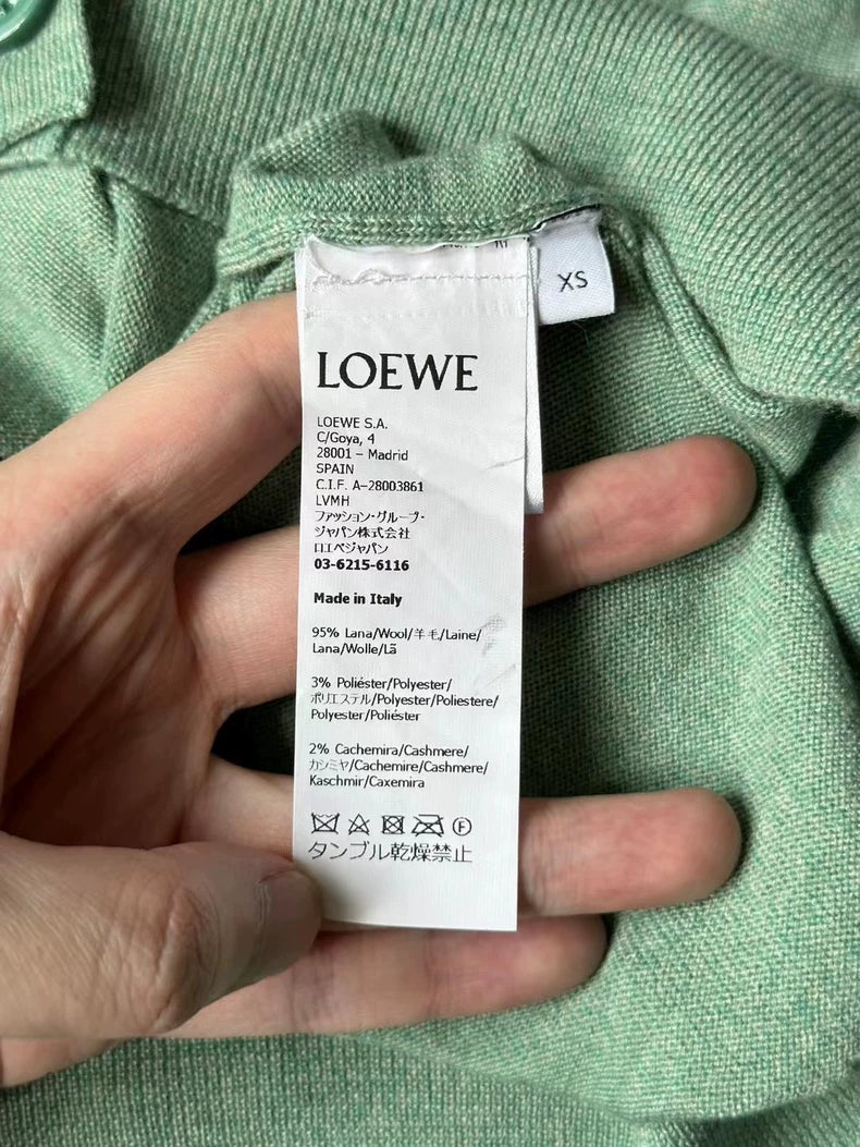 Loewe Green Cardigan from Howl's Moving Castle