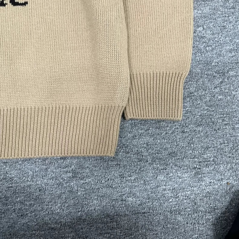 We11done FW22 Logo Knit Sweater M Size