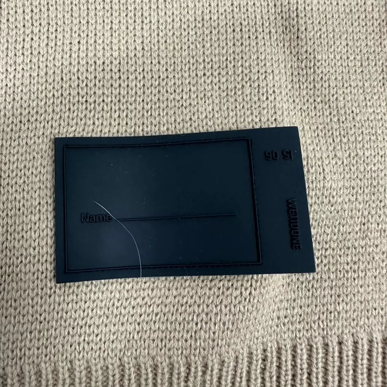 We11done FW22 Logo Knit Sweater M Size