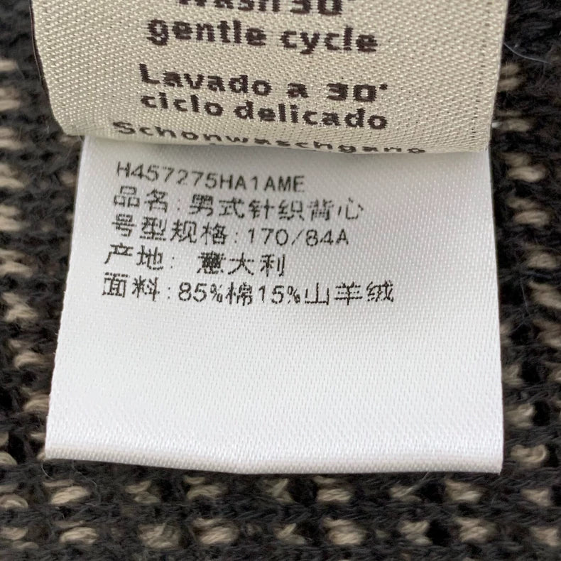 Hermes Colorful Striped Knit Vest