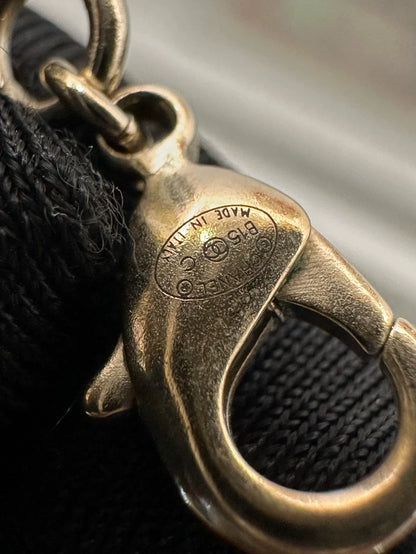 Chanel Double C Pearl Pendant Necklace