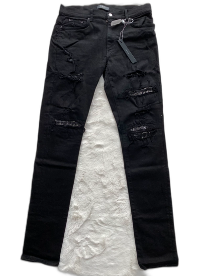 Amiri Black Music Note Jeans