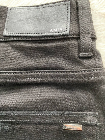 Amiri Black Music Note Jeans