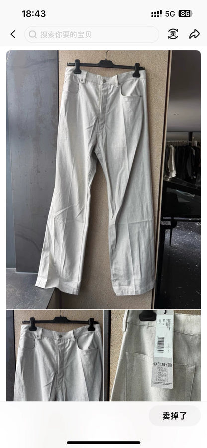 Rick Owens 25SS Geth Straight Jeans