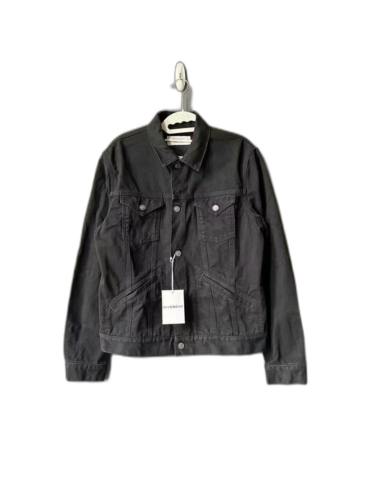 Givenchy Black Denim Jacket for Men