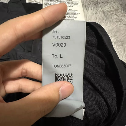 Stone Island Nylon Jacket with Three Zippers