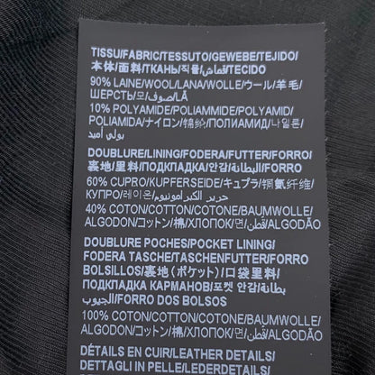 Saint Laurent Black Striped Wool Jacket